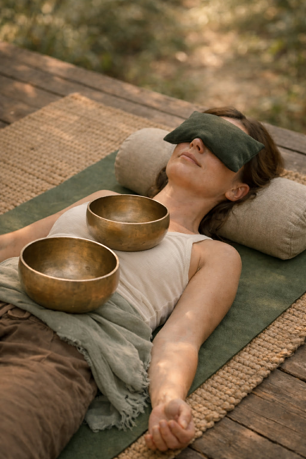 Yoga Nidra — głęboka relaksacja z misami dźwiękowymi